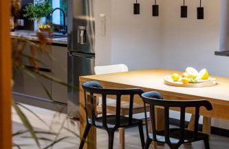 Nowoczesny dom nad jeziorem Zarybinek-Mazury Rybno, z własnym dostępem do linii brzegowej oraz łódką - Foto 13