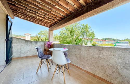Romarin Haut villa 2 bedrooms Air conditioning garden - Foto 11