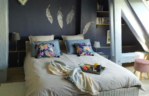 Gite Arthur et Germaine Maisonnette à la campagne avec un grand jardin - Foto 24