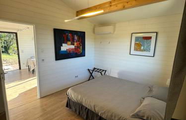 Ermitage Saint Quinis - le Ponant, maison en bois eco ondes - Photo 11