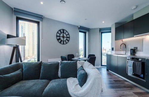 Bright Leeds City Centre 2-Bed Apt, Super-fast Wifi - Foto 19