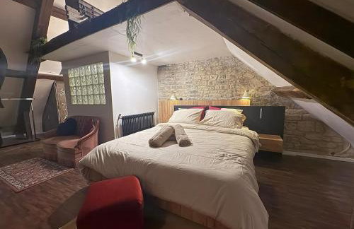 Centre Caen super duplex, wifi, 5 pers avec Vayny - Foto 4