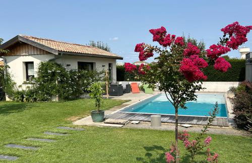 Studio vue piscine au calme près des vignes - Foto 9