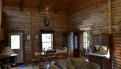 Stately Log Cabin with a Pool for a Group Getaway near Chickamauga, Georgia - Foto 3