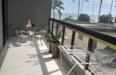 Lindo apartamento frente mar Peracanga - Foto 43