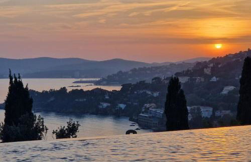 Splendide villa vue mer 180° à 500 m de la plage - Foto 39