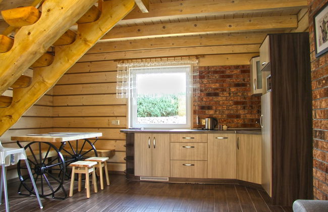 A Wooden, Eco-friendly House by the Goszcza Lake. Living Room, 2 Bedrooms - Foto 11