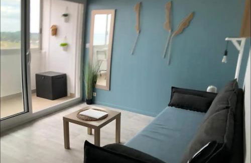 Studio 61, vue mer, wifi, parking privé - Foto 26