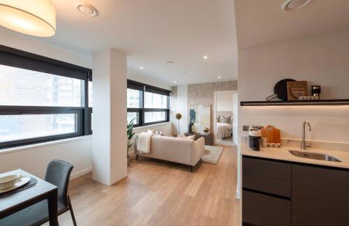 The Octagon by Your Perfect Stay Birmingham - Apart-Hotel Style - 24-Hour Reception & Gym - Foto 14