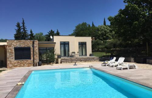 Maison contemporaine piscine avec vue panoramique - Foto 18