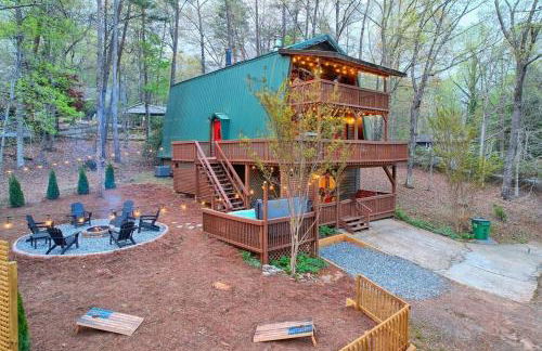 Near Downtown Helen - HotTub, Sauna, Game Room, Fire Pit - Foto 7