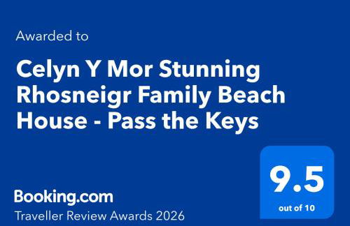 Celyn Y Mor Stunning Rhosneigr Family Beach House - Pass the Keys - Foto 6