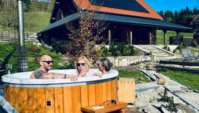 Chata nad Dziką Orlicą z jacuzzi - Foto 1, Garden