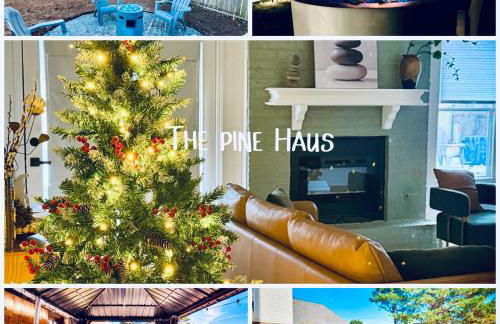 The Pine Haus- Luxury stay with Pickleball, Hot Tub, Fire Pit - Foto 1