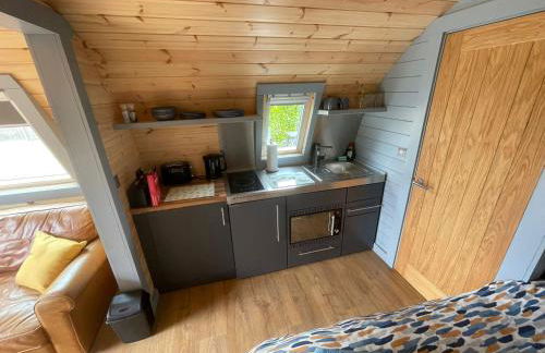 Pine Lodge Posh Glamping With Wood Fired Hot Tub & Big Lincolnshire Skies - Foto 6