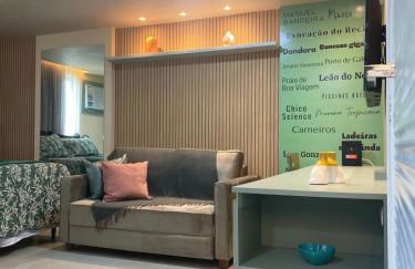 Flat Praia Clara Boa Viagem - Foto 8