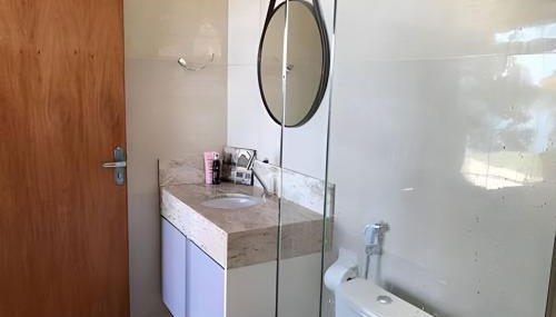 Chalé Mirante, piscina, cachoeira, lago e vista espetacular em Alexânia Goiás - Foto 3