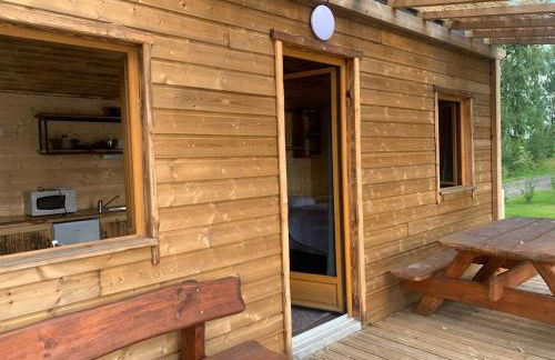 La Ramure - Tiny chalet et sauna privatif, vue lac et pêche en famille - Foto 18