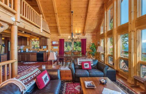 Above the Clouds Log Cabin, Hot Tub & Views! - Photo 10