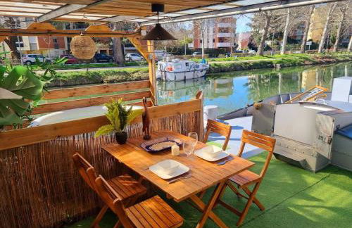 Péniche Chaleureuse avec jacuzzi Toulouse centre - Foto 13