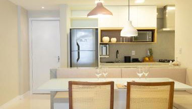 Na Beira da Praia - Conforto e vista privilegiada do 10º andar! - Foto 2, stove, pet friendly, minibar