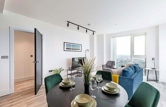 Modern Sky-High Flat In North Acton - Foto 10