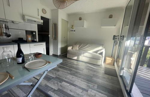 Charmant appartement rénové à Pra-Loup 1500, balcon vue montagne, 4 pers - FR-1-165A-208 - Foto 8