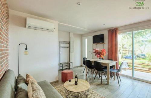 Le Cottage Nature Vigne Rouge Clim Gaillac entre Albi-Toulouse & Les Cottages du Tarn - Foto 3