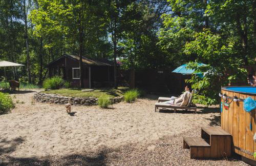 Domek nad jeziorem Strykowskim - Foto 58