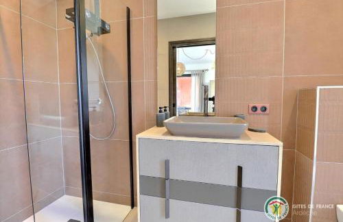 Villa la crozette 4 étoiles, climatisée avec grande piscine - Foto 9