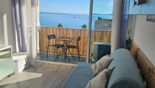 Studio 2 personnes Vue Mer Climatisé Linge Maison - Foto 3