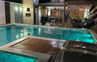 Mansão pé na areia - Arembepe - Foto 1