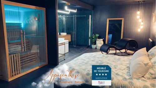 Apparenthèse Love Room Jacuzzi Sauna - Foto 2