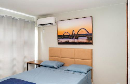 Temporada - Kit Studio Ponte JK - 108 - Sudoeste - Melhor Custo Benefício - Até 4 pessoas - Foto 1