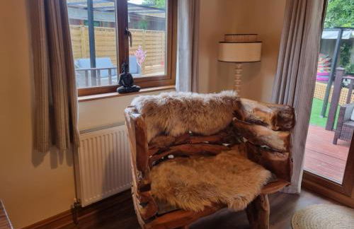 Luxury log cabin with hot tub- York - Foto 6