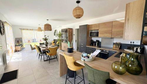 Les Rochers - Raffinement boisé & Plage à 5 min en voiture - Sérénité - Foto 3