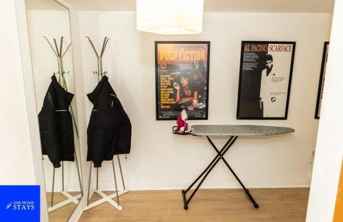 2ndHomeStays-Digbeth-B12 I Large Stylish 2-Bed Apartment I Ensuite I Sleeps 6 I Free Parking & WiFi I Perfect for Work Stays, Relocations & Holiday I Near Birmingham Project Sites & Attractions - Foto 52