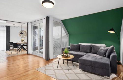 Haven Apartments Laupheim City WLAN Parkplatz Terrasse Balkon - Foto 48