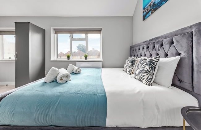 Cozy Serviced Room in Feltham Heathrow London Tw13 - Foto 4