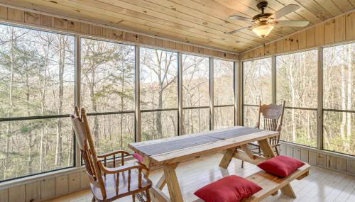 Hot Tub and Views! Squatchs Place in Blairsville - Foto 3