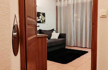 Joli appart 4 personnes au pied des pistes balcon - Foto 35