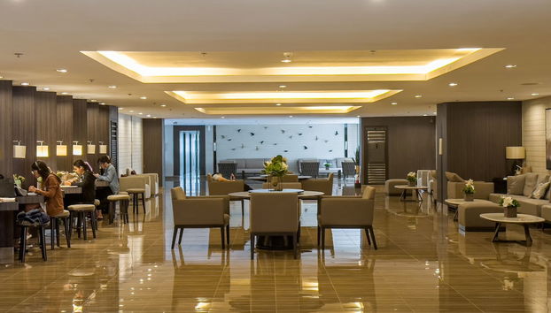 Sitzecke in der Lobby