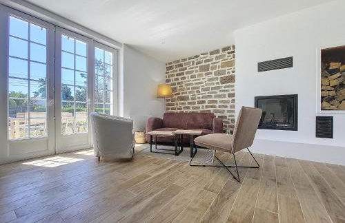 Maison Bord de Plage avec Piscine, Sauna, Bains à Remous, Volley - Photo 4