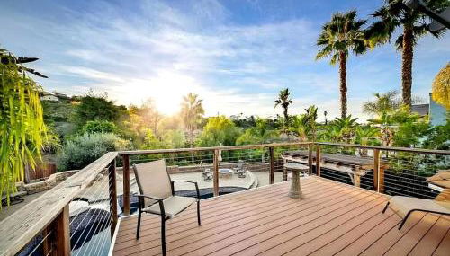 Serene hillside oasis with pool - 20 min to beach - Foto 2, Garden view