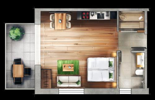 Black Forest Luxury Apartment Bärenhöhle mit Sauna - Foto 31