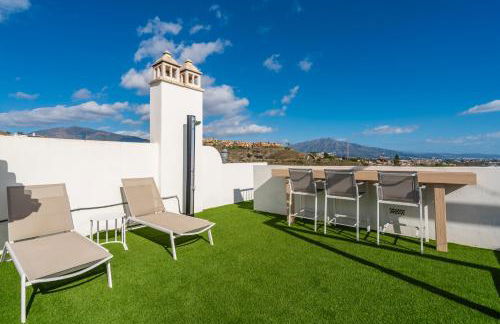 Sea View Penthouse - Magical Resort in the Heart of the Golf Paradise - Paraíso Pueblo, Benahavís - Photo 56