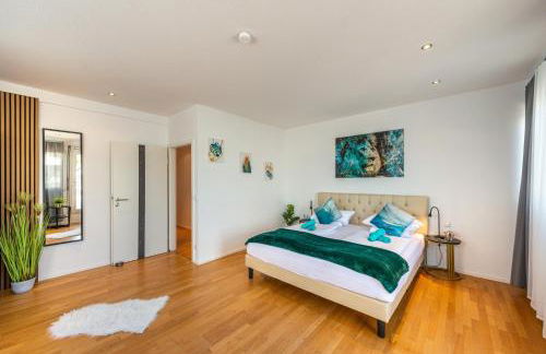 GREAT PLACE Penthouse Stuttgart Airport Messe Parkplatz Heimkino - Foto 24