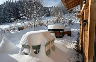 Chalet ski-in-out face au MontBlanc & Bain nordique - Foto 16