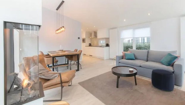 House in Zeeland by the Lake - Foto 5, Sala de estar