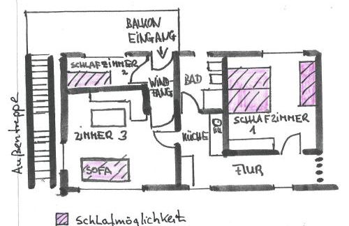 Ferienwohnung Meilenstein - Foto 12